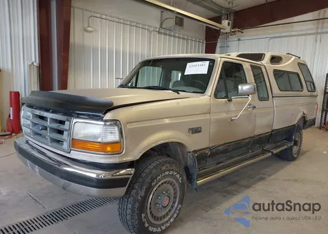 1992 Ford F250 from USA, damaged, VIN 1FTHX26G7NKB98540
